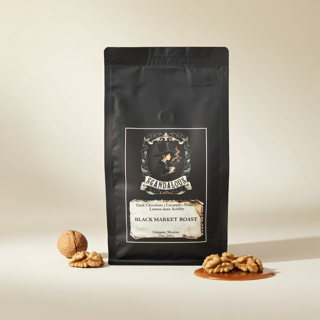 Black Market Roast | 12oz – Scandalous Coffee