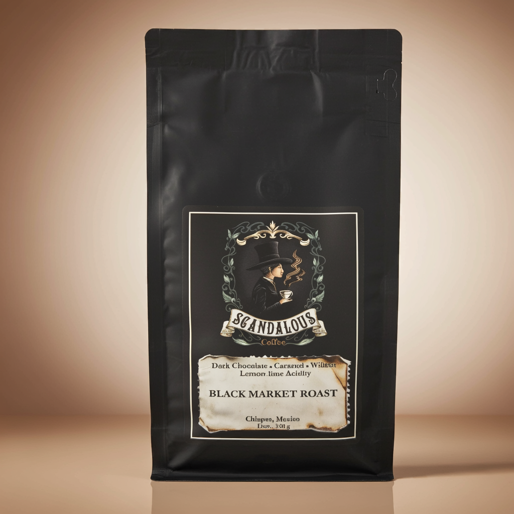 Black Market Roast | 12oz – Scandalous Coffee